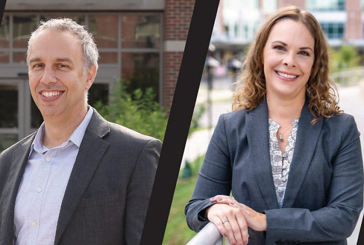 Drs. Nick Dervisis and Shawna Klahn (Oncology Faculty)