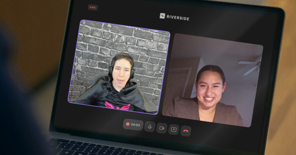 Dr. San Miguel interviews Victoria Menendez